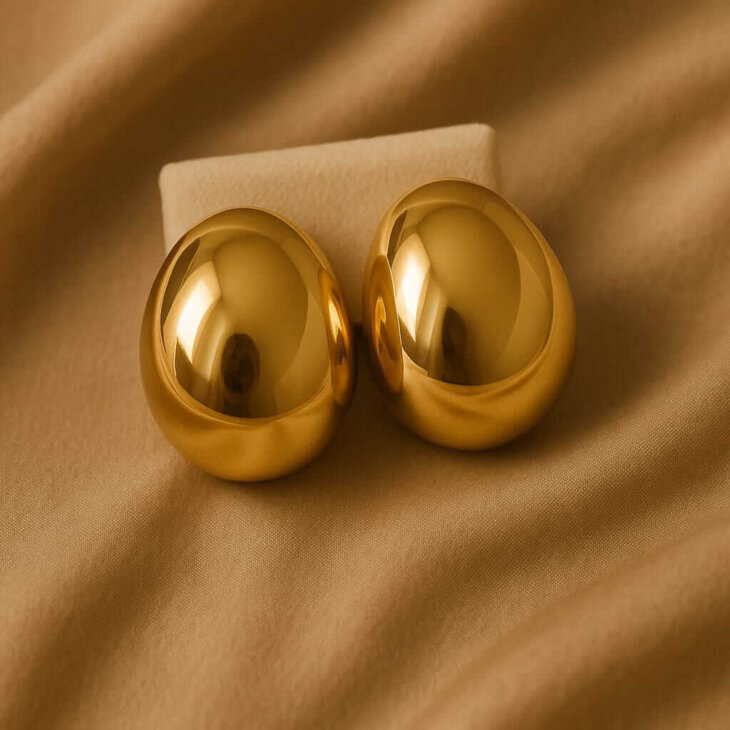 Golden Egg Studs